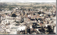 Die zerstörte Stadt vom Goloturm aus gesehen (GAV)